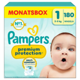 180er-Pack Pampers Premium Protection Windeln (Größe 1) für nur 21,90€ (statt 30€)