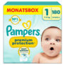 180er-Pack Pampers Premium Protection Windeln (Größe 1) für nur 21,90€ (statt 30€)