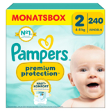 240er-Pack Pampers Premium Protection (Größe 2) ab nur 38,12€ (statt 42,36€)
