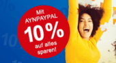 10% Paypal Gutschein bei Allyouneed für registrierte Benutzer