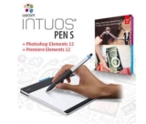 [MEINPAKET] Wacom Intuos Pen S Grafiktablett inkl. Photoshop/Premiere Elements 12 für zumannen nur 74,35 Euro inkl. Versand