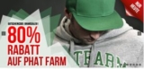 [HOODBOYZ] Nur heute: 80% Rabatt auf Bekleidung der Marke Phat Farm.