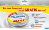 [CASHBACK] Philadelphia Doppelrahm Frischkäse dank Cashback Aktion vollkommen Gratis testen!