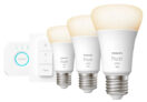 3er-Set PHILIPS Hue White Leuchtmittel (E27) + Bridge & Dimmschalter für 54,99€ (statt 74€)
