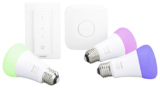 Philips Lighting Hue Starterkit mit Bridge und 3 Lampen (E27) für nur 105,05 Euro inkl. Versand