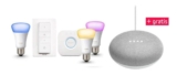 Philips Hue White and Color Ambiance E27 mit 3 Lampen, Bridge & Dimmschalter + Google Home Mini für nur 177,94 Euro inkl. Versand