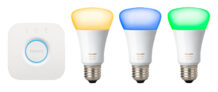 Wieder da: PHILIPS Hue White und Color Ambiance Starter Kit 3 x E27 + Bridge für 111,- Euro (statt 137,- Euro)
