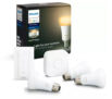 PHILIPS Hue White Ambiance Starter Kit (3er Pack E27, Bridge, Dimmschalter) für nur 79€ inkl. Versand für MM-Club Mitglieder (statt 95€)