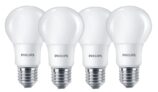 4x PHILIPS 88380 LED Lampen (E27, Warmweiß, 8 Watt, 806 Lumen) für nur 6,- Euro inkl. Versand
