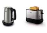 Bundle: Philips HD9359/90 Wasserkocher aus Edelstahl und Philips HD2637/91 Toaster für nur 50,99€ inkl. Versand