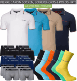Pierre Cardin Sale (Boxershorts, Socken, Polos etc.) ab 3,99 Euro inkl. Versand