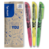 3er-Set PILOT FriXion Light radierbarer Textmarker ab nur 1,42€ (statt 2,76€)