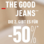 Jeans Aktion bei Pimkie: Kauft zwei Jeans und sichert euch 50% Rabatt auf die zweite