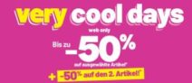 Very cool Days bei Pimkie mit bis zu 50% Rabatt auf ausgewählte Artikel und -50% Extra-Rabatt auf den 2. Artikel