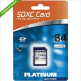 [EBAY] Platinum 64GB SDXC Class10 Speicherkarte nur 19,99 Euro inkl. Versand