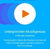 Google Play Music 4 Monate lang gratis – jederzeit kündbar!