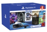 SONY PlayStation VR Mega Pack 2 mit PlayStation VR + PlayStation Camera + 5 Spielen für nur 199,- Euro inkl. Versand
