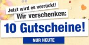 Fast stündlich neue Gutscheine im Plus Onlineshop – z.B. 10% Rabatt auf alles ab 14 Uhr