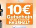 10,- Rabatt auf die Kategorie Haushalt bei Plus.de!