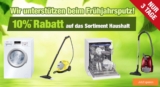 Bis Sonntag: 10% Rabattgutschein auf die Kategorie Haushalt im Plus Onlineshop