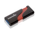 Poppstar „flap“ USB 3.0 Stick mit satten 128GB Speicher nur 39,90 Euro inkl. Versand (Vergleich 64,17)
