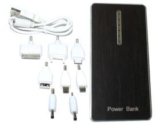[MEINPAKET OHA!] Schwarzer Powerbank 5000 mAh universal externer Akku für iPhone, iPad, Android Smartphones und Kameras für nur 22,49 Euro inkl. Versand!