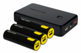 REALPOWER Family-Pack PB-17800 mit 1 x 10.000 mAh Powerbank + 3 x 2.600 mAh für zusammen 15,- Euro