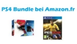 Playstation 4 500GB mit God of War 3 HD und PES 2016 ab 367,29 Euro bei Amazon Frankreich!