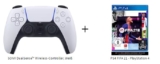 SONY DualSense Wireless-Controller + Fifa 21 für nur 89,99 Euro inkl. Versand (statt 106,- Euro)
