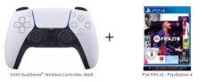 SONY DualSense Wireless-Controller + Fifa 21 für nur 89,99 Euro inkl. Versand (statt 106,- Euro)