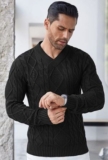 COOFANDY Herren Pullover (mit V-Ausschnitt) für nur 15,29€ inkl. Versand