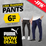 PUMA LIGA Training Pant Core Trainingshose (2 Farben, S-3XL) für nur 11,94€ (statt 19€)