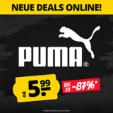 SportSpar: Großer PUMA Neuheiten Sale mit bis zu 87% Rabatt