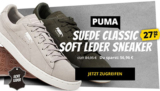 PUMA Suede Classic Soft Leder Sneaker ab nur 31,94 Euro inkl. Versand