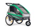 Qeridoo Kinderfahrradanhänger KidGoo-1 in blau, grün oder rot je nur 319,49 Euro