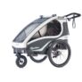 Qeridoo Kinderfahrradanhänger Kidgoo1 in Anthrazit für 354,96 Euro inkl. Versand
