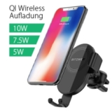 BlitzWolf BW-CW1 Wireless Autoladegerät-Handyhalterung für 11,19 Euro