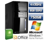 [EBAY] Desktop PC mit AMD Phenom II X4 945, 8GB Ram, 750GB HDD inkl. Win7 HP für nur 299,- Euro inkl. Versand