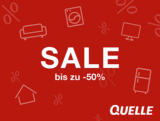 15% Rabatt auf die Kategorien Möbel und Baumarkt bei Quelle.de