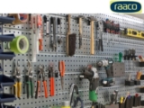 Raaco Werkstattset mit 4 Stahllochplatten und 38 Werkzeughaken für nur 68,90 Euro inkl. Versand