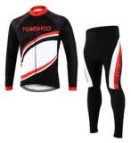 TOMSHOO Herren Radtrikot Set (Langarm-Jersey + Hose) für nur 28,99 Euro inkl. Versand