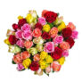 Rosen-Strauß RainbowRoses mit 41 bunten Rosen für nur 27,48€ (statt 49,48€)