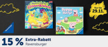 15% Rabatt auf Artikel der Marke Ravensburger bei myToys