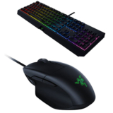 RAZER BlackWidow Gaming Tastatur (Mechanisch, Razer Green) + RAZER Basilisk Essential Ergonimic Gaming Maus für nur 111,- Euro inkl. Versand