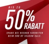 Reebok Sale mit bis zu 50% Rabatt + 25% Extra-Rabatt auf Training