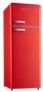 RESPEKTA KG 146 Retro Kühlgefrierkombination (A++, 171 kWh/Jahr, 1456 mm hoch, Rot) für nur 299,- Euro inkl. Versand