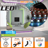 [iBOOD] Quintezz 5 m RGB Flexkit LED Streifen mit Fernbedienung für nur 55,90 Euro inkl. Versand