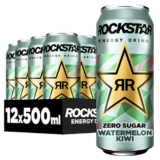 12x 500ml Rockstar Watermelon Kiwi Zero Sugar Energy Drink für nur 9€ – Prime