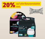 20% Rabatt auf alle Rasurprodukte von WILKINSON SWORD bei Rossmann!