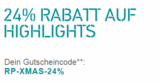 24% Rabatt auf alle Artikel der Kategorie Highlights bei Runnerspoint durch einen Gutscheincode!